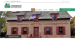 Desktop Screenshot of andersonagency.com